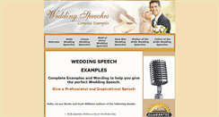 Desktop Screenshot of bridegroomweddingspeeches.com